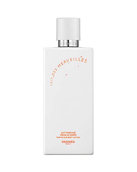 hermes merveilles body lotion